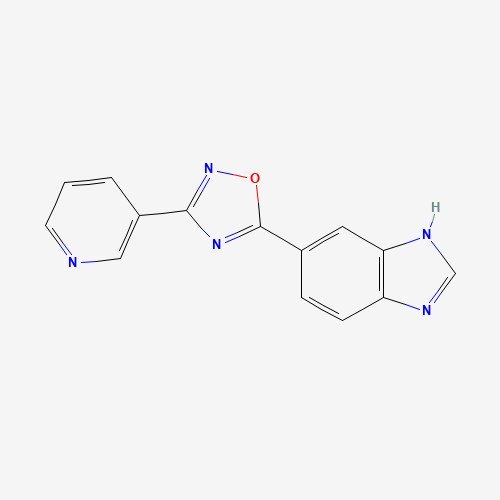 5-(3H-benzimidazol-5-yl)-3-pyridin-3-yl-1,2,4-oxadiazole (CAS: 1070687-51-2) - Related Chemical Product