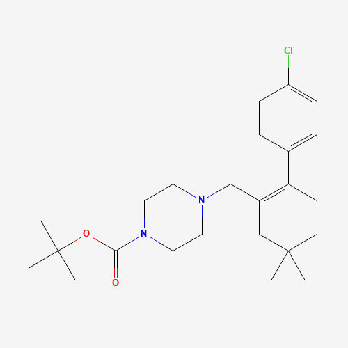 tert-butyl 4-[[2-(4-chlorophenyl)-5,5-dimethylcyclohexen-1-yl]methyl]piperazine-1-carboxylate (CAS: 1228838-28-5) - Related Chemical Product