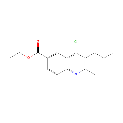 ethyl 4-chloro-2-methyl-3-propylquinoline-6-carboxylate (CAS: 5685-70-1) - Related Chemical Product