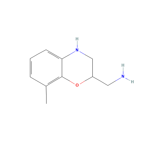 (8-methyl-3,4-dihydro-2H-1,4-benzoxazin-2-yl)methanamine (CAS: 1257703-82-4) - Related Chemical Product
