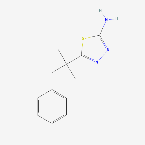 5-(2-methyl-1-phenylpropan-2-yl)-1,3,4-thiadiazol-2-amine (CAS: 1032464-22-4) - Related Chemical Product
