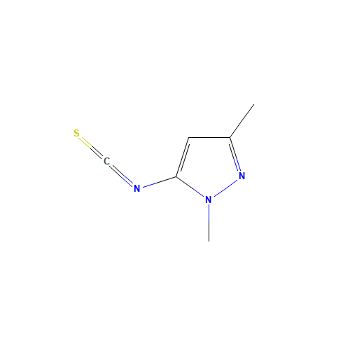 5-isothiocyanato-1,3-dimethylpyrazole (CAS: 205246-65-7) - Related Chemical Product