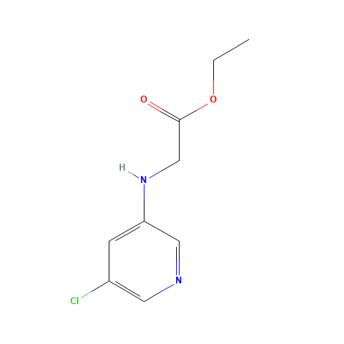 ethyl 2-[(5-chloropyridin-3-yl)amino]acetate (CAS: 342603-16-1) - Related Chemical Product