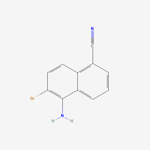 5-amino-6-bromonaphthalene-1-carbonitrile (CAS: 1240642-73-2) - Related Chemical Product