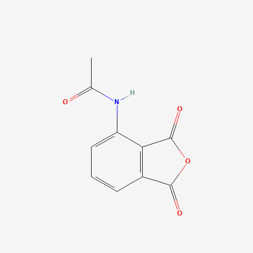 N-(1,3-dioxo-2-benzofuran-4-yl)acetamide (CAS: 6296-53-3) - Chemical Structure and Molecular Formula 