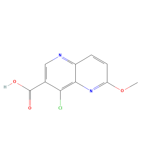 4-chloro-6-methoxy-1,5-naphthyridine-3-carboxylic acid (CAS: 1312577-98-2) - Related Chemical Product