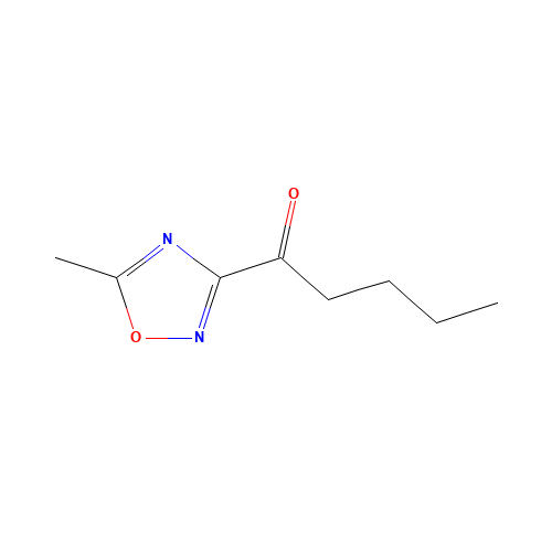 1-(5-methyl-1,2,4-oxadiazol-3-yl)pentan-1-one (CAS: 1104198-33-5) - Related Chemical Product
