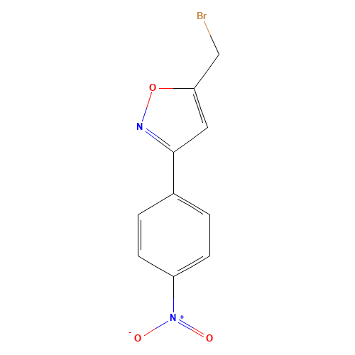 5-(bromomethyl)-3-(4-nitrophenyl)-1,2-oxazole (CAS: 927188-96-3) - Related Chemical Product