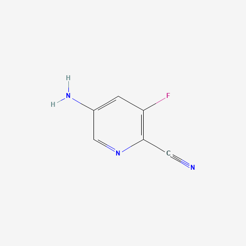 5-amino-3-fluoropyridine-2-carbonitrile (CAS: 573763-07-2) - Related Chemical Product