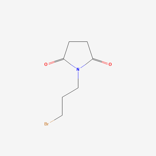 1-(3-bromopropyl)pyrrolidine-2,5-dione (CAS: 88661-56-7) - Related Chemical Product