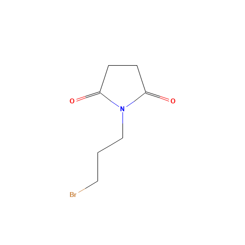 1-(3-bromopropyl)pyrrolidine-2,5-dione (CAS: 88661-56-7) - Related Chemical Product