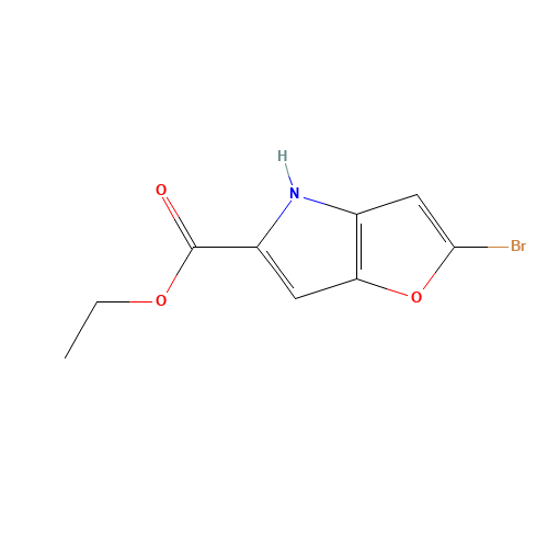 ethyl 2-bromo-4H-furo[3,2-b]pyrrole-5-carboxylate (CAS: 80709-83-7) - Related Chemical Product