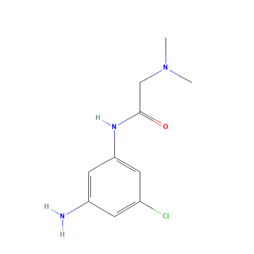 N-(3-amino-5-chlorophenyl)-2-(dimethylamino)acetamide (CAS: 618446-03-0) - Related Chemical Product