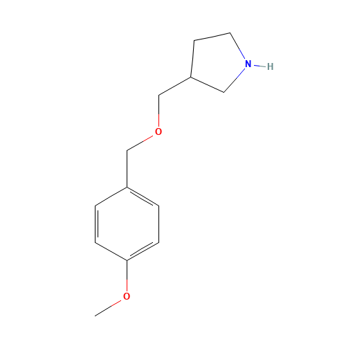 3-[(4-methoxyphenyl)methoxymethyl]pyrrolidine (CAS: 933736-46-0) - Related Chemical Product