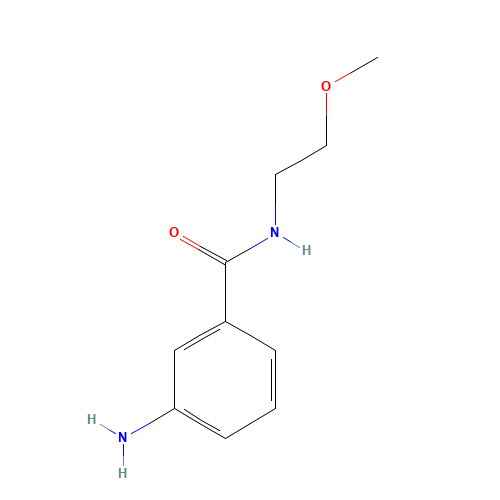 3-amino-N-(2-methoxyethyl)benzamide (CAS: 167837-52-7) - Related Chemical Product