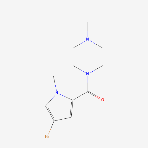 (4-bromo-1-methylpyrrol-2-yl)-(4-methylpiperazin-1-yl)methanone (CAS: 923150-19-0) - Related Chemical Product