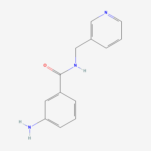 3-amino-N-(pyridin-3-ylmethyl)benzamide (CAS: 25844-49-9) - Related Chemical Product