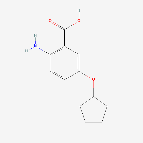 2-amino-5-cyclopentyloxybenzoic acid (CAS: 219527-53-4) - Related Chemical Product