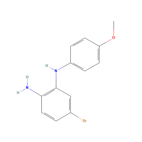4-bromo-2-N-(4-methoxyphenyl)benzene-1,2-diamine (CAS: 1416336-77-0) - Related Chemical Product