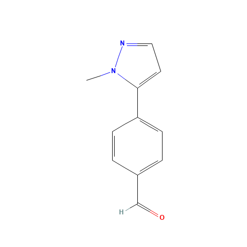 4-(2-methylpyrazol-3-yl)benzaldehyde (CAS: 179055-28-8) - Related Chemical Product