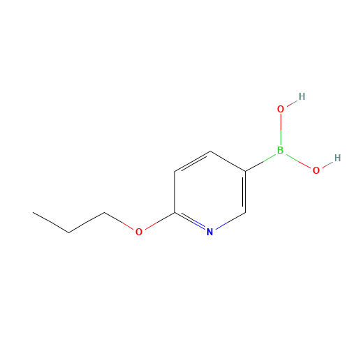 (6-propoxypyridin-3-yl)boronic acid (CAS: 1150114-50-3) - Related Chemical Product