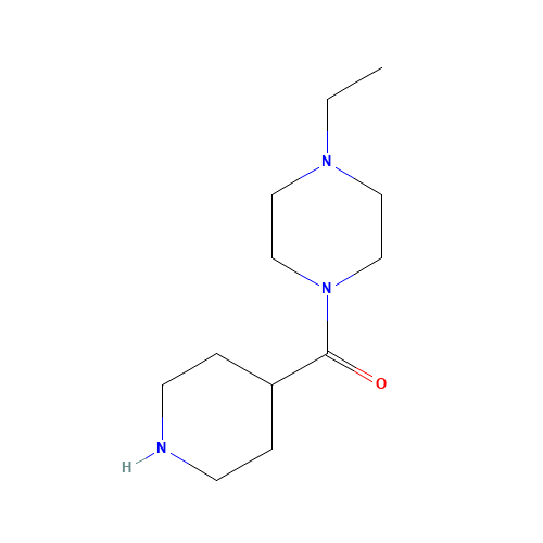(4-ethylpiperazin-1-yl)-piperidin-4-ylmethanone (CAS: 728930-83-4) - Related Chemical Product