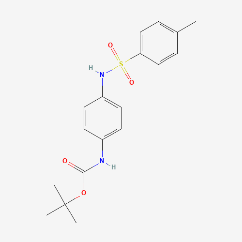 tert-butyl N-[4-[(4-methylphenyl)sulfonylamino]phenyl]carbamate (CAS: 1305205-19-9) - Related Chemical Product