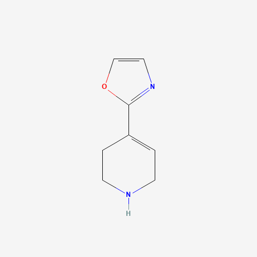2-(1,2,3,6-tetrahydropyridin-4-yl)-1,3-oxazole (CAS: 630119-38-9) - Related Chemical Product