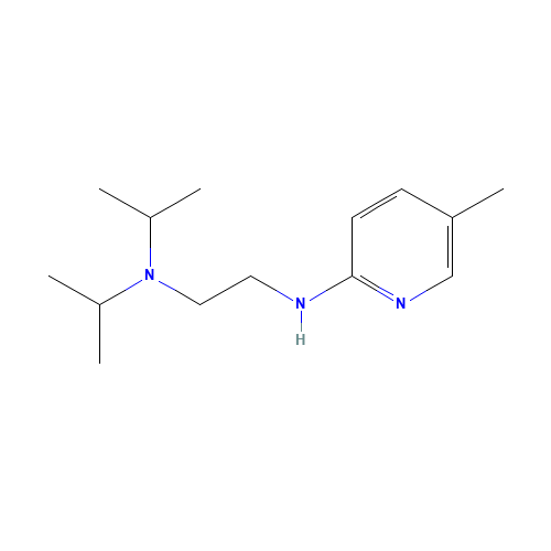 N-(5-methylpyridin-2-yl)-N',N'-di(propan-2-yl)ethane-1,2-diamine (CAS: 75308-61-1) - Related Chemical Product
