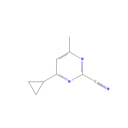 4-cyclopropyl-6-methylpyrimidine-2-carbonitrile (CAS: 1269429-28-8) - Related Chemical Product