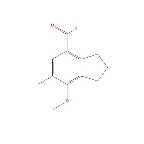 7-methoxy-6-methyl-2,3-dihydro-1H-indene-4-carbaldehyde (CAS: 1092553-16-6) - Related Chemical Product