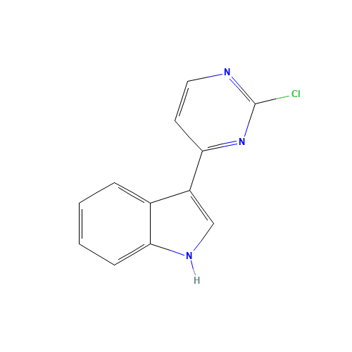 3-(2-chloropyrimidin-4-yl)-1H-indole (CAS: 945016-63-7) - Related Chemical Product