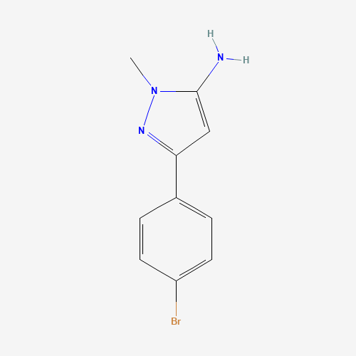 5-(4-bromophenyl)-2-methylpyrazol-3-amine (CAS: 126417-84-3) - Related Chemical Product