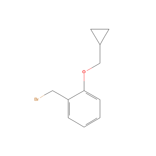 1-(bromomethyl)-2-(cyclopropylmethoxy)benzene (CAS: 1154383-62-6) - Related Chemical Product