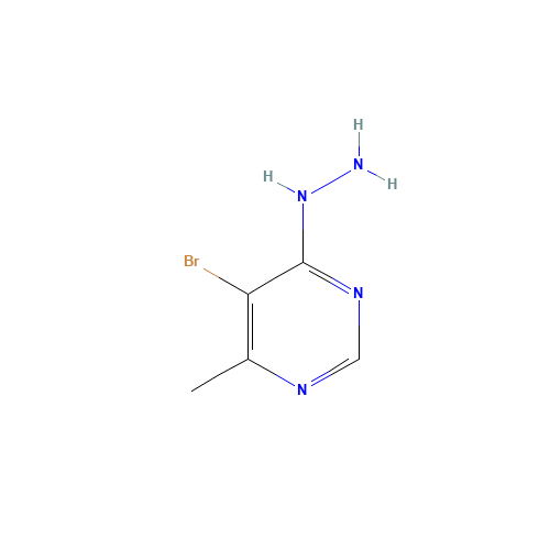 (5-bromo-6-methylpyrimidin-4-yl)hydrazine (CAS: 3438-58-2) - Related Chemical Product