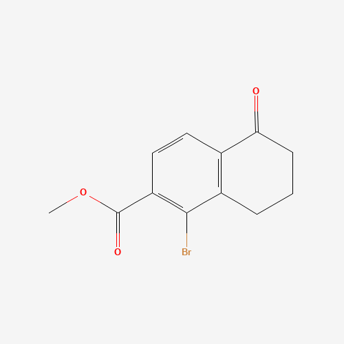 methyl 1-bromo-5-oxo-7,8-dihydro-6H-naphthalene-2-carboxylate (CAS: 1407500-78-0) - Related Chemical Product