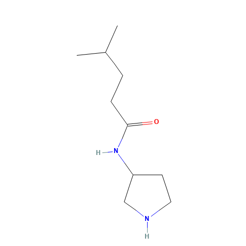 4-methyl-N-pyrrolidin-3-ylpentanamide (CAS: 1154167-98-2) - Related Chemical Product