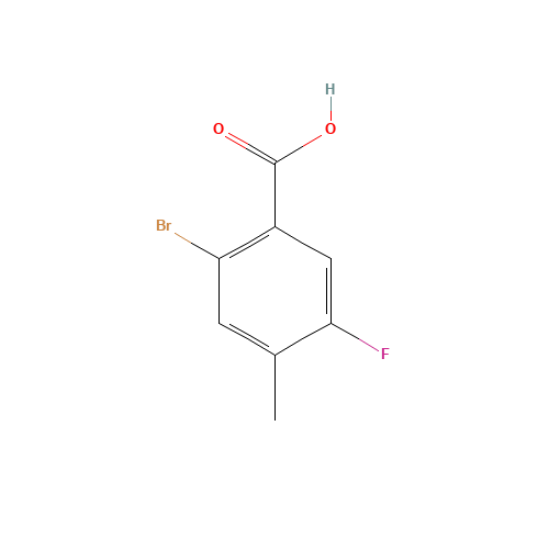 2-bromo-5-fluoro-4-methylbenzoic acid (CAS: 1003709-54-3) - Related Chemical Product