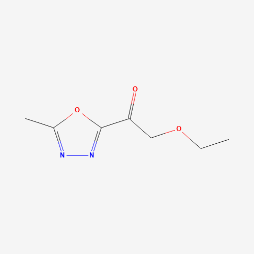 2-ethoxy-1-(5-methyl-1,3,4-oxadiazol-2-yl)ethanone (CAS: 1315332-56-9) - Related Chemical Product