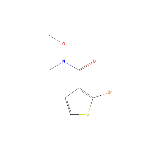 2-bromo-N-methoxy-N-methylthiophene-3-carboxamide (CAS: 1464940-44-0) - Related Chemical Product