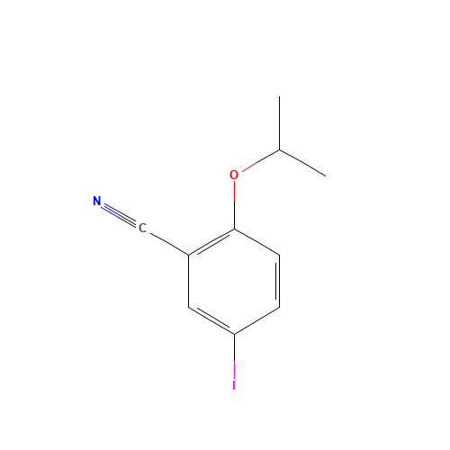 5-iodo-2-propan-2-yloxybenzonitrile (CAS: 1258440-83-3) - Related Chemical Product