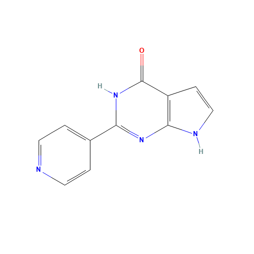 2-pyridin-4-yl-1,7-dihydropyrrolo[2,3-d]pyrimidin-4-one (CAS: 500736-05-0) - Related Chemical Product