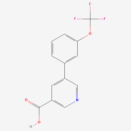 5-[3-(trifluoromethoxy)phenyl]pyridine-3-carboxylic acid (CAS: 924854-23-9) - Related Chemical Product