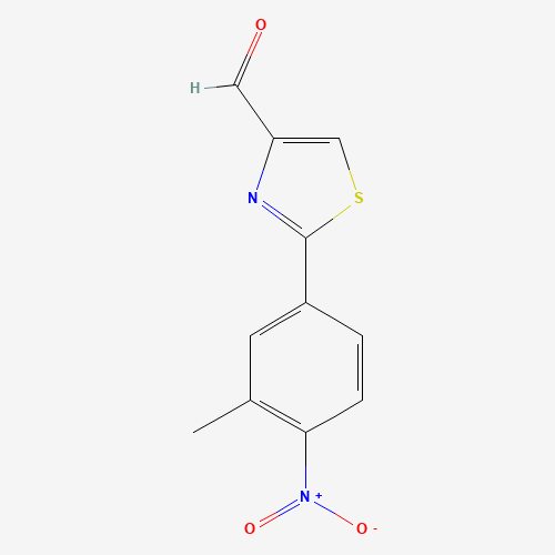 2-(3-methyl-4-nitrophenyl)-1,3-thiazole-4-carbaldehyde (CAS: 885278-90-0) - Related Chemical Product