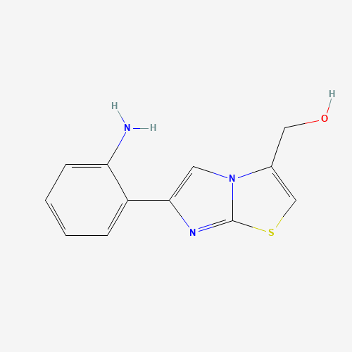 [6-(2-aminophenyl)imidazo[2,1-b][1,3]thiazol-3-yl]methanol (CAS: 1023732-78-6) - Related Chemical Product