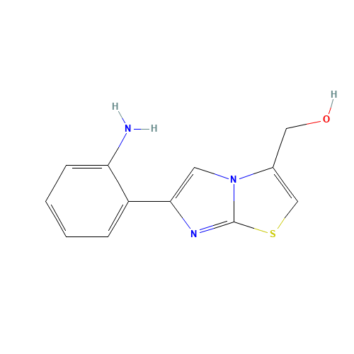 [6-(2-aminophenyl)imidazo[2,1-b][1,3]thiazol-3-yl]methanol (CAS: 1023732-78-6) - Related Chemical Product