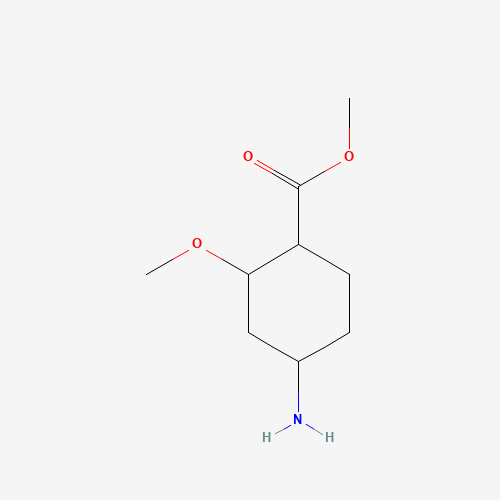 methyl 4-amino-2-methoxycyclohexane-1-carboxylate (CAS: 1411772-66-1) - Related Chemical Product