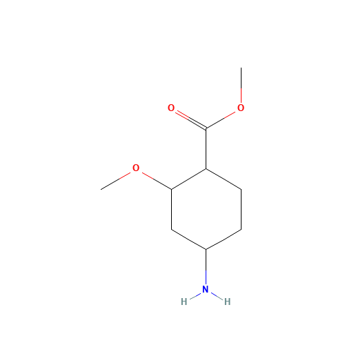 methyl 4-amino-2-methoxycyclohexane-1-carboxylate (CAS: 1411772-66-1) - Related Chemical Product