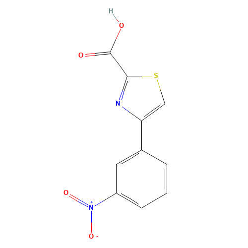 4-(3-nitrophenyl)-1,3-thiazole-2-carboxylic acid (CAS: 185245-05-0) - Related Chemical Product