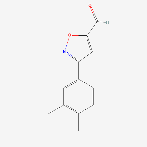 3-(3,4-dimethylphenyl)-1,2-oxazole-5-carbaldehyde (CAS: 885273-72-3) - Related Chemical Product